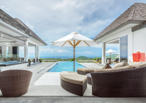 Panoramic Sea View Villa with Infinity Pool Overlooking Layan & Bang Tao Bay